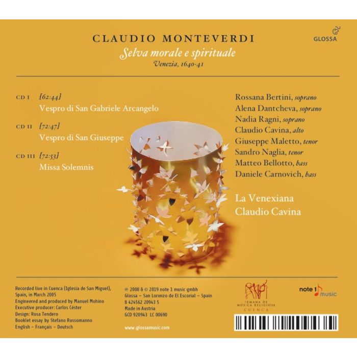 Monteverdi: Selva morale e spirituale - slide-1