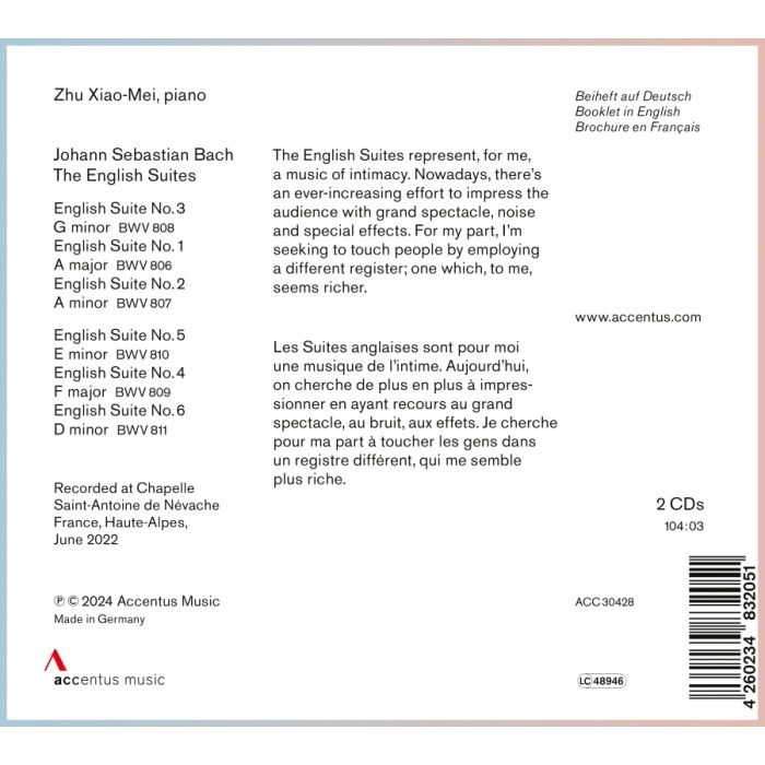 Bach: The English Suites - slide-1
