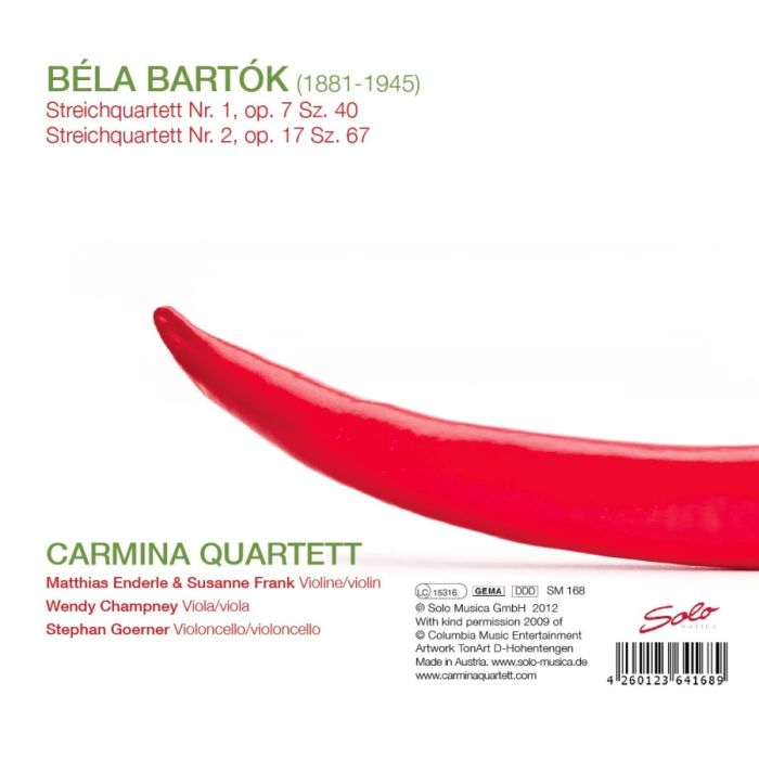 Bartok: Streichquartette Nr. 1 & 2 - slide-1