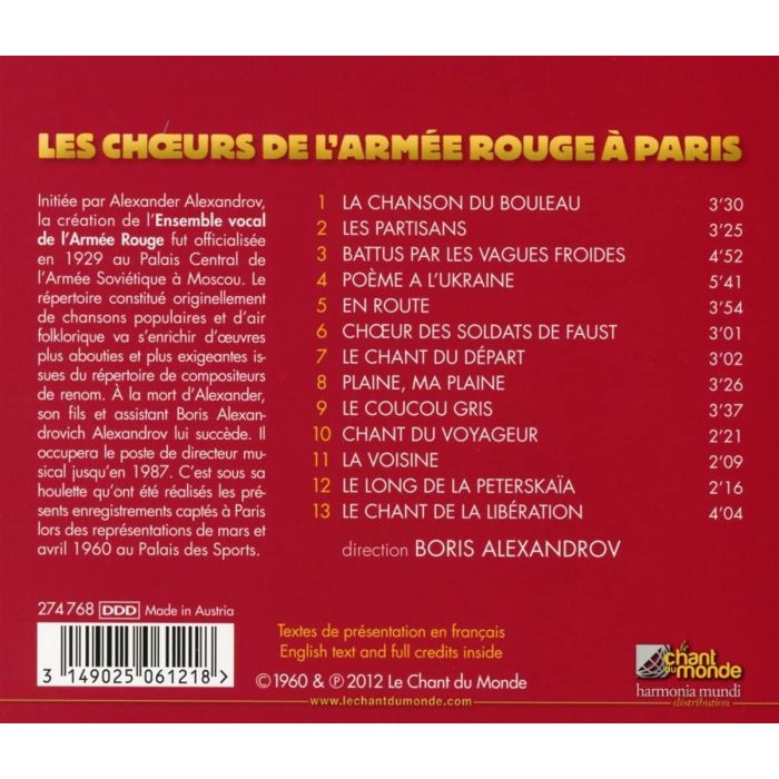Les Choeurs De L'Armee Rouge - slide-1
