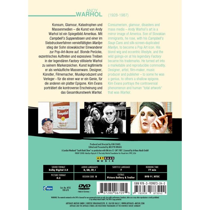 Arthaus Art Documentary: Andy Warhol - slide-1
