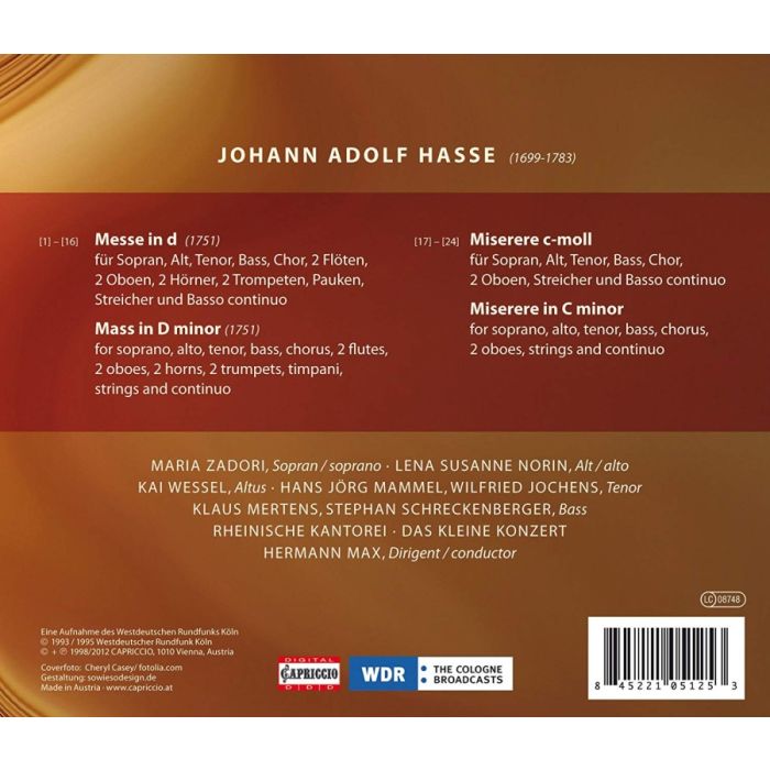 Hasse: Messe in D, Miserere - slide-1