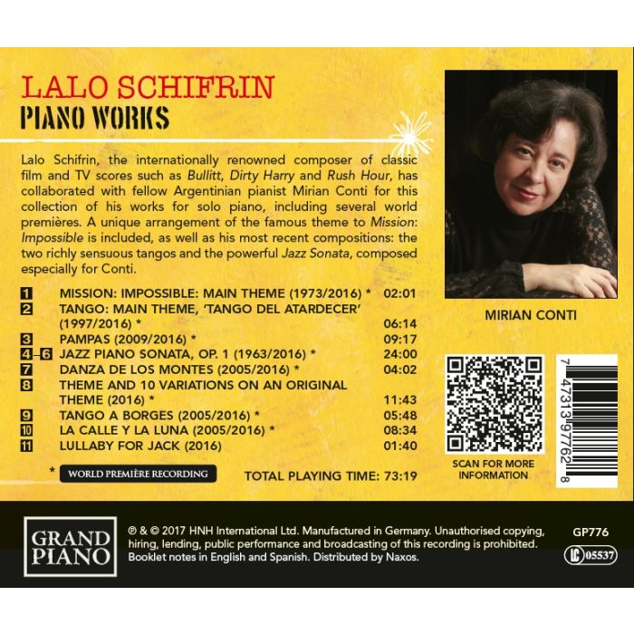 Schifrin: Piano Works - slide-1