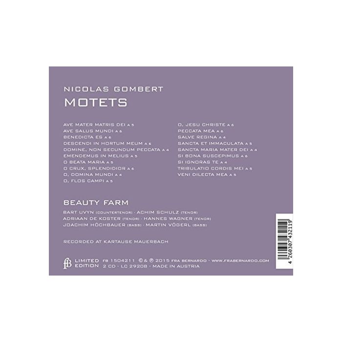 Gombert: Motets - slide-1