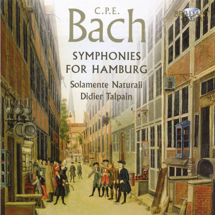 BACH. CPE : Symphonies For Hamburg