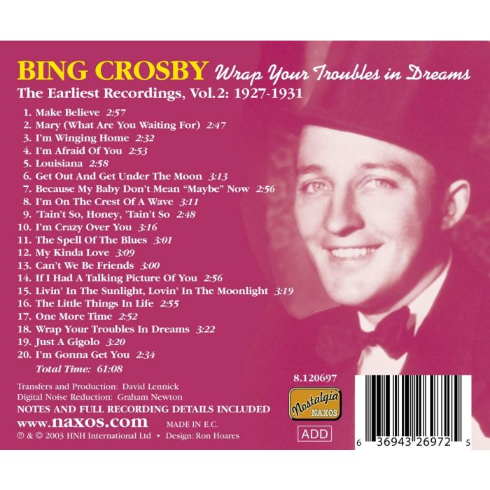 Bing Crosby: Earliest recordings vol. 2 ( 192 - slide-1