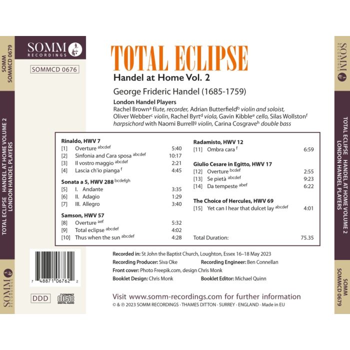 Total Eclipse - Handel at Home Vol. 2 - slide-1