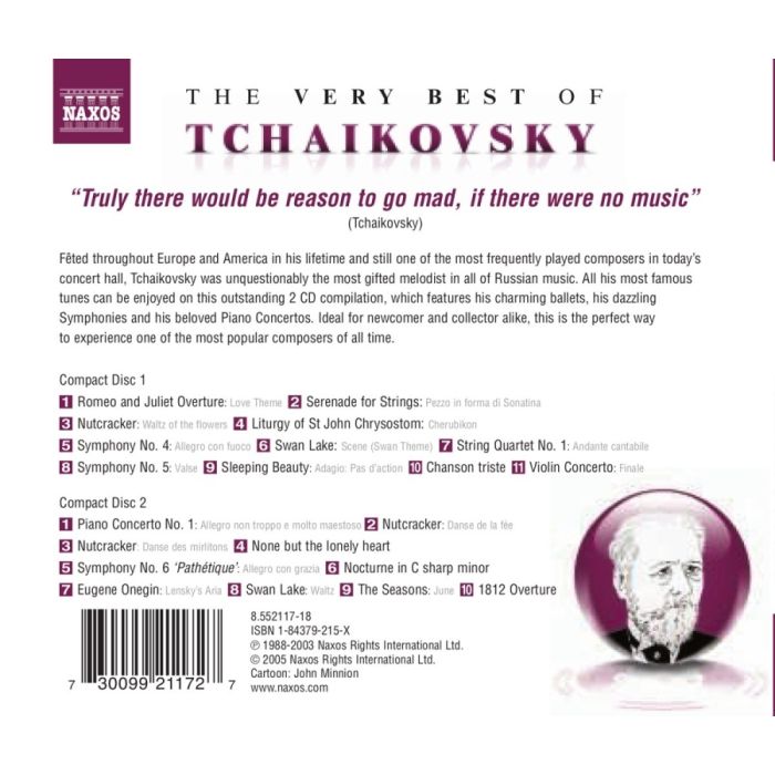 THE VERY BEST OF TCHAIKOVSKY - slide-1