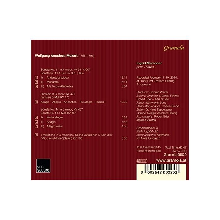 Mozart: Piano Works – Sonatas, Fantasia, Variations - slide-1