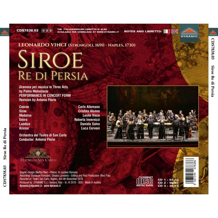 Vinci: Siroe, Re di Persia - slide-1