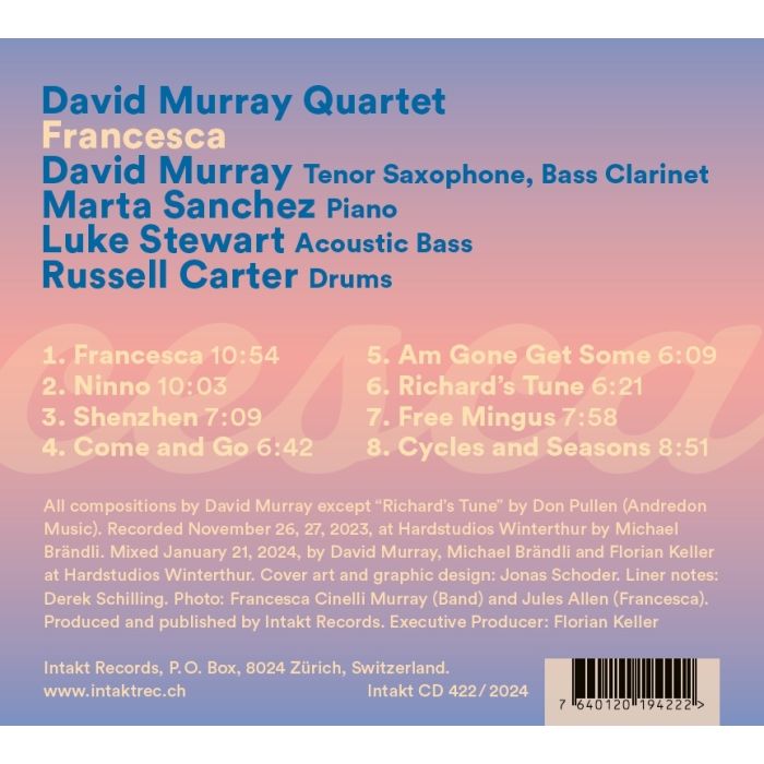 David Murray Quartet: Francesca - slide-1