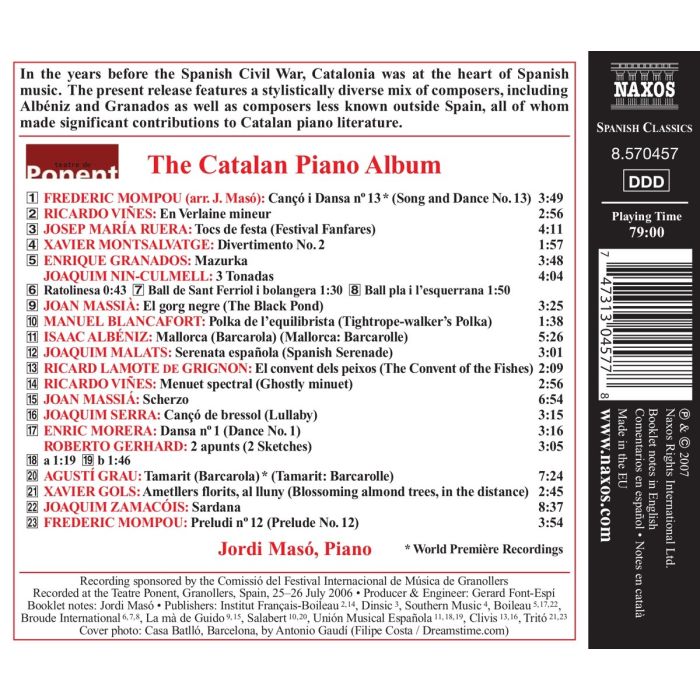 THE CATALAN PIANO ALBUM - slide-1