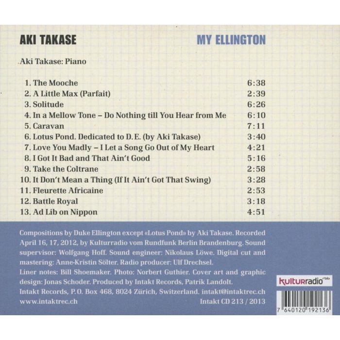 Aki Takase: My Ellington - slide-1