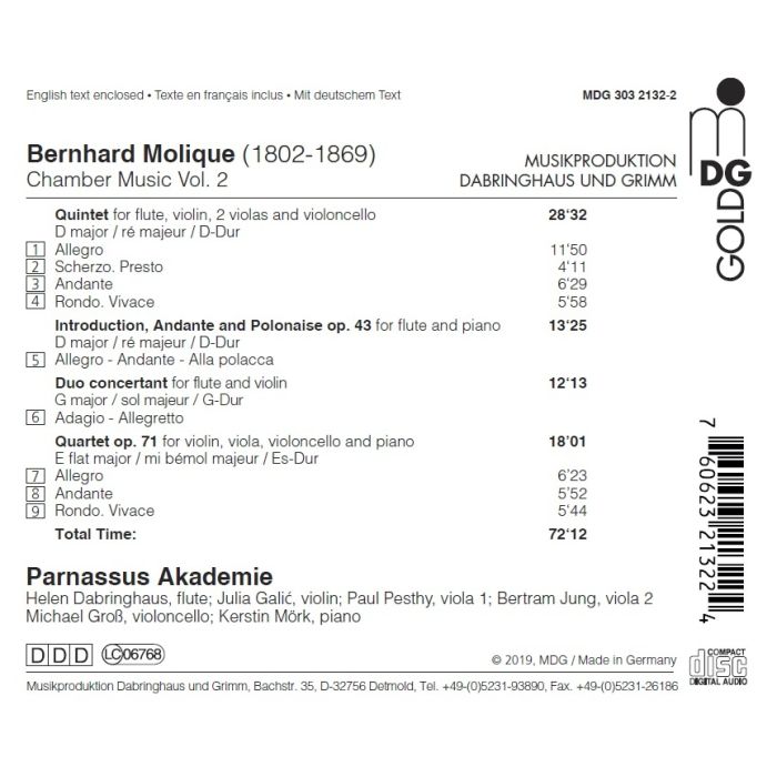 Molique: Chamber Music Vol. 2 - slide-1