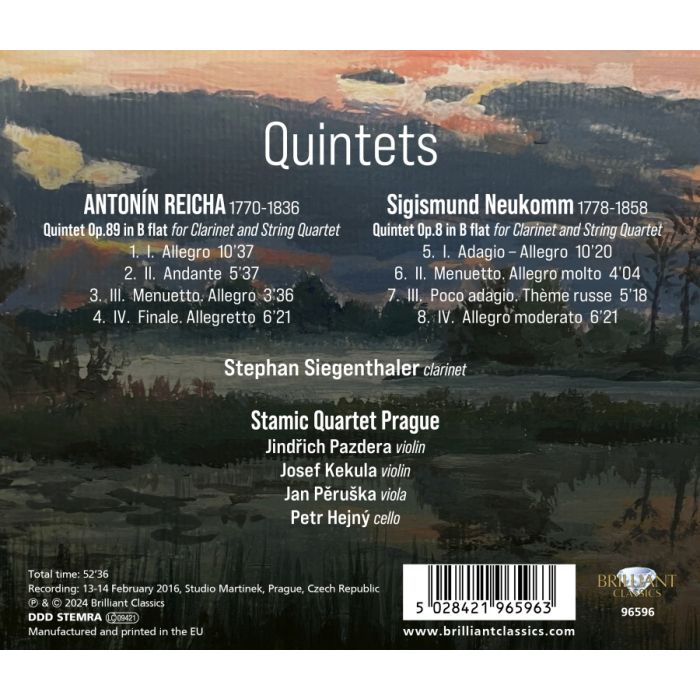 Reicha & Neukomm: Quintets - slide-1
