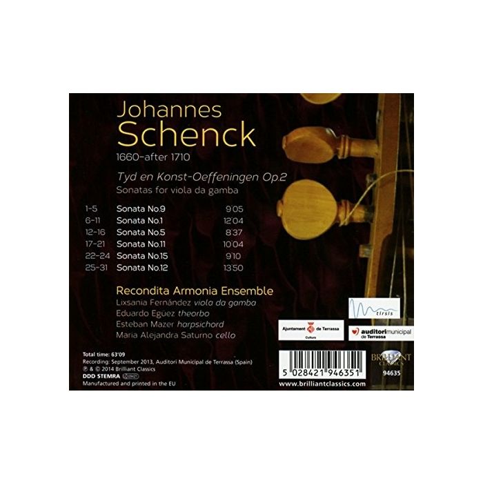 Schenck: Tyd en Konst-Oeffeningen, Op. 2 - slide-1