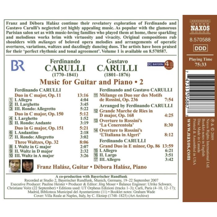 Carulli: Music for Guitar and Piano Vol. 2 - slide-1