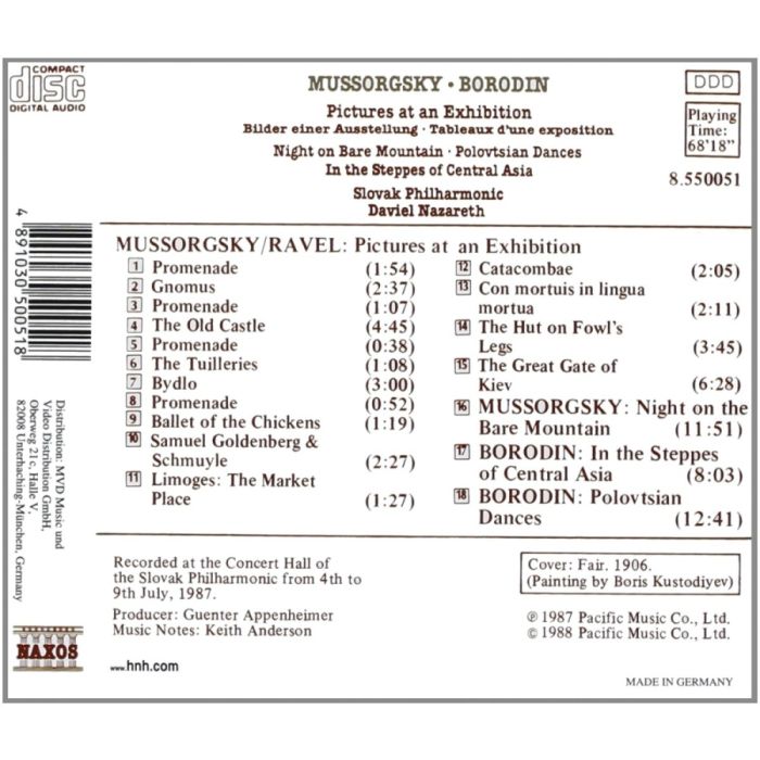 Mussorgsky;: Picturess at an Exhibit - slide-1