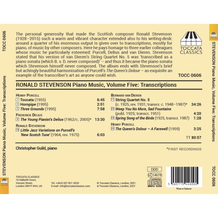 Stevenson: Piano Music Vol. 5 - slide-1