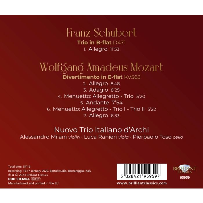 Mozart: Divertimento KV 563 - slide-1