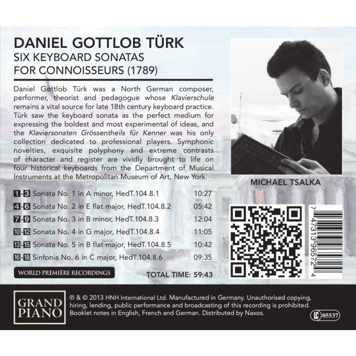 Türk: Six Keyboard Sonatas for Conoisseurs (1789) - slide-1
