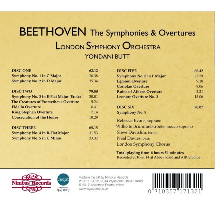 Beethoven: Complete Symphonies & Overtures - slide-1