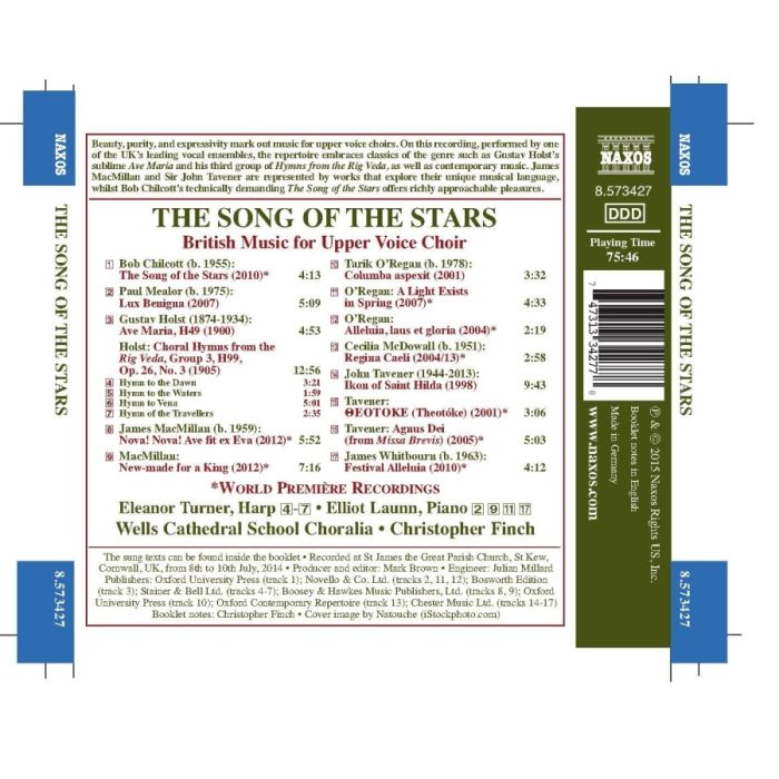 The Song of the Stars - British Music for Upper Voice Choir - slide-1
