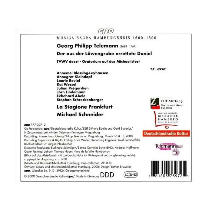 Telemann: Der aus der Loewengrube erretete Daniel – oratorium - slide-1