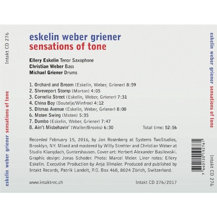Eskelin/Weber/Griener: Sensations of Tone - slide-1