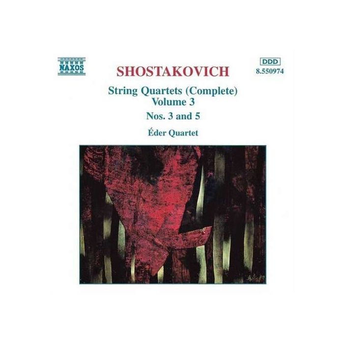 SHOSTAKOVICH: String Quartets Vol. 3