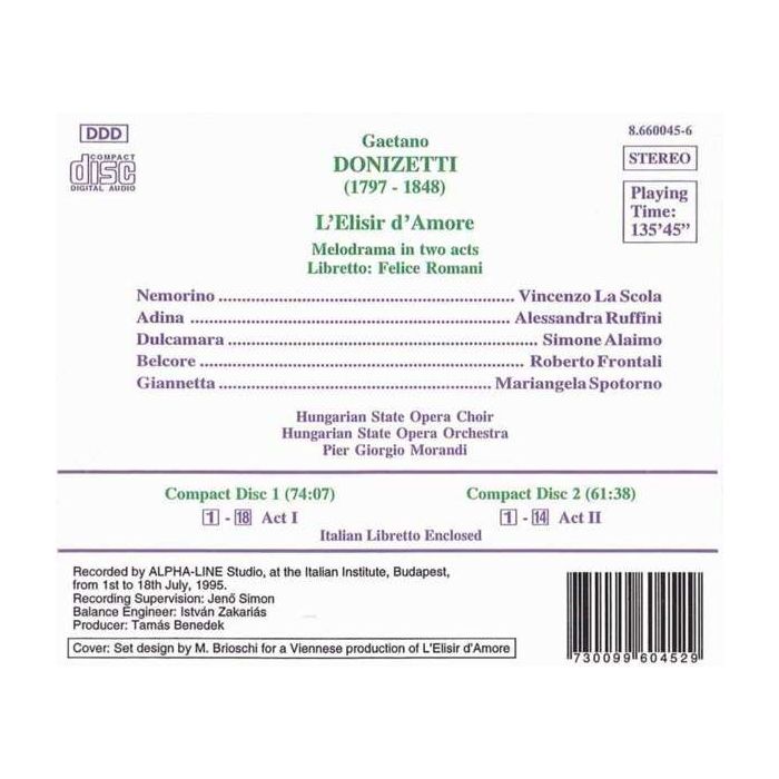 DONIZETTI: L'Elisir d'amore - slide-1