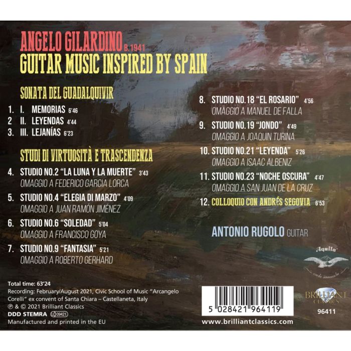 Gilardino: Guitar Music Inspired by Spain - slide-1
