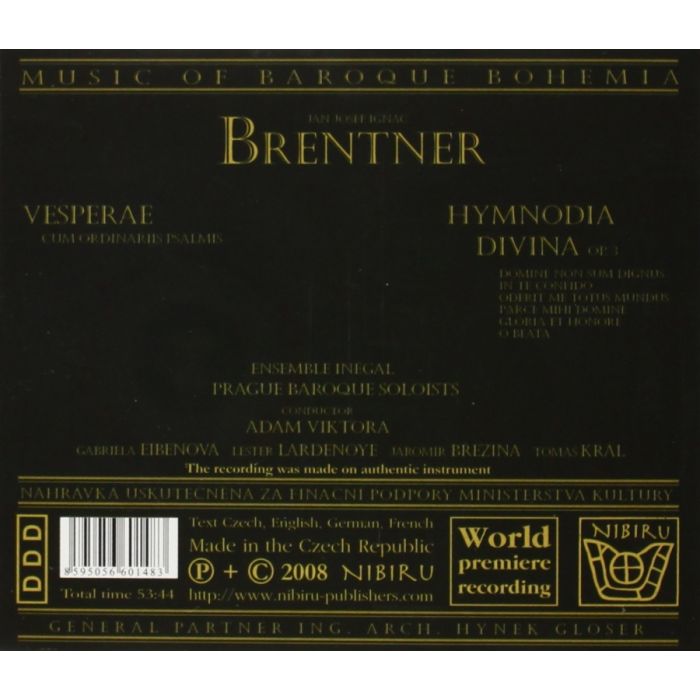 Brentner: Hymnodia Divina; Vesperae - slide-1