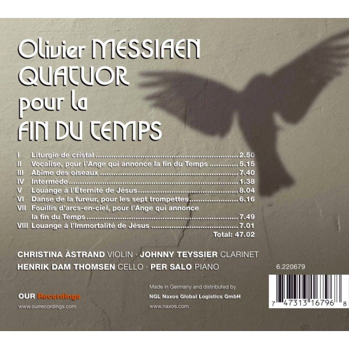 Messiaen: Quatuor pour la fin uu temps - slide-1