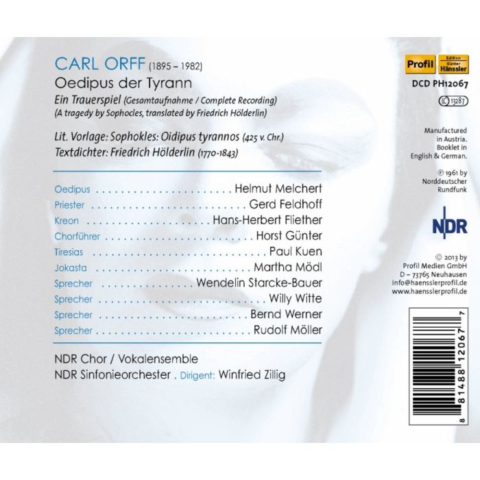 Orff: Oedipus der Tyrann - slide-1