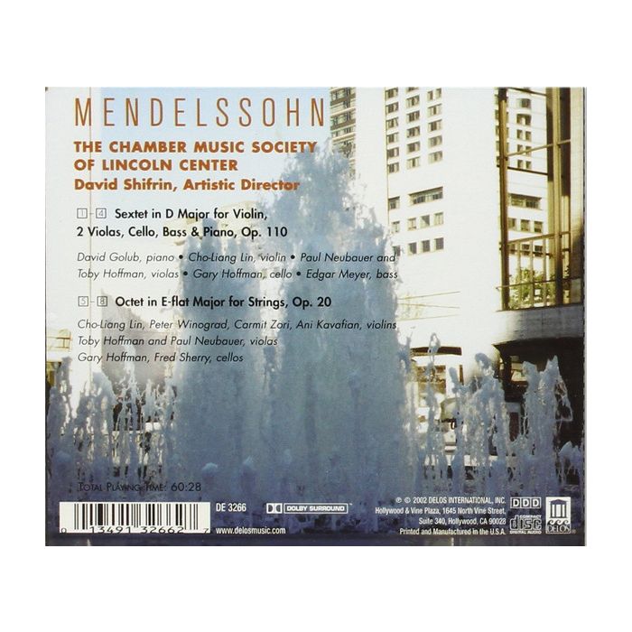 Mendelssohn: Sextet op.20 & Octet op. 110 - slide-1