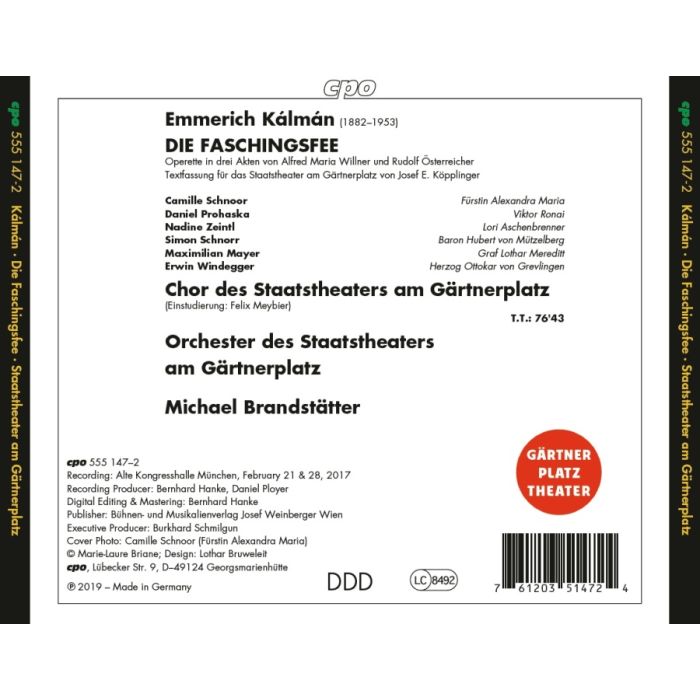 Kalman: Die Faschingsfee - slide-1