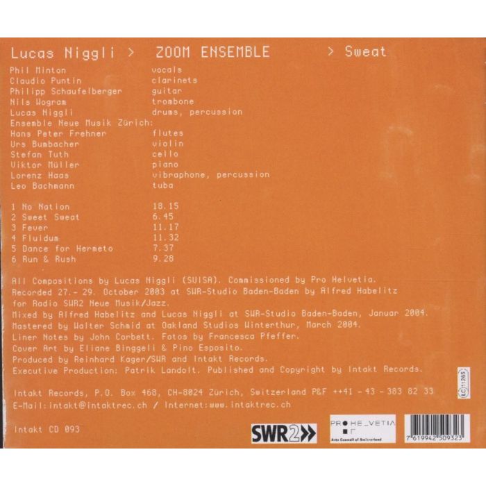 Lucas Niggli ZOOM: Sweat - slide-1