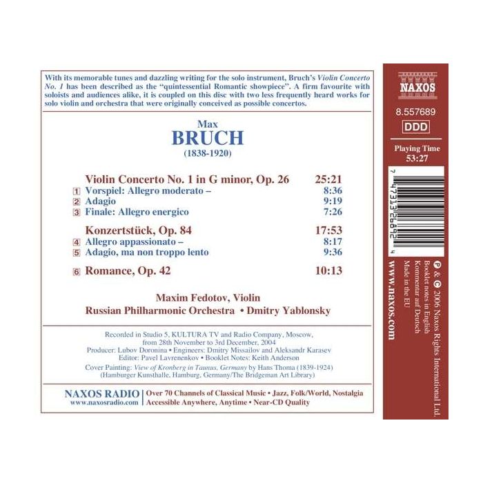 BRUCH: Violin concerto no. 1 - slide-1