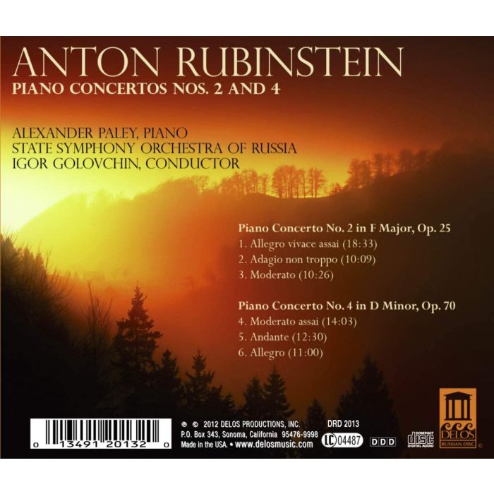Rubinstein: Piano Concertos Nos. 2 and 4 - slide-1