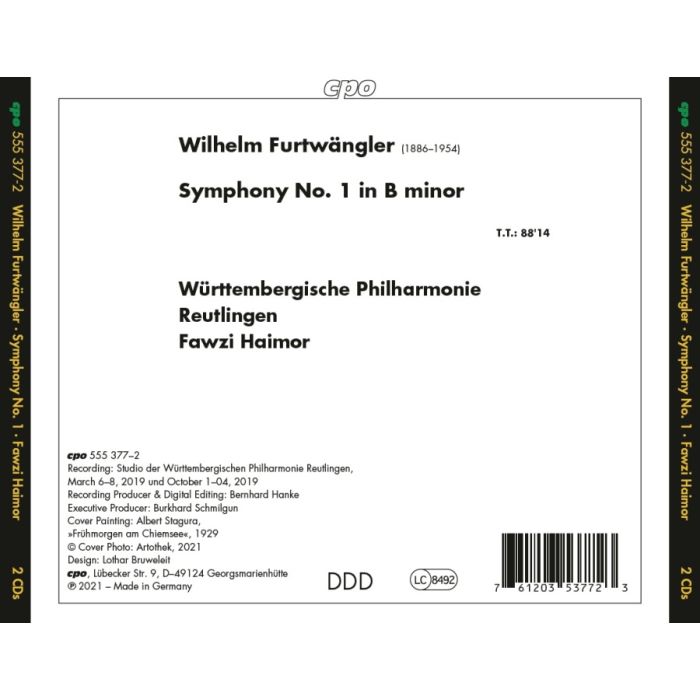 Furtwängler: Symphony No. 1 - slide-1