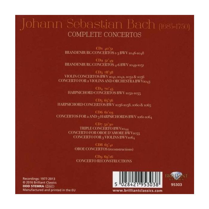 Bach: Complete Concertos - slide-1