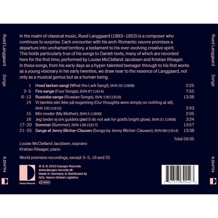 Rued Langgaard: Songs - slide-1