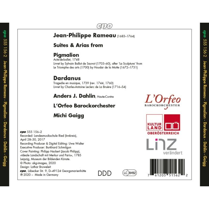 Rameau: Pigmalion & Dardanus - Suites & Arias - slide-1