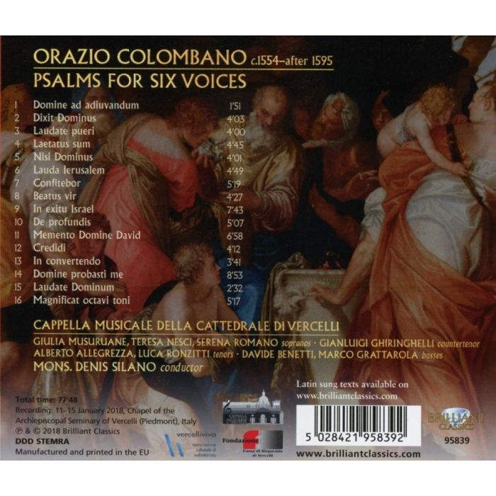 Colombano: Psalms for Six Voices - slide-1