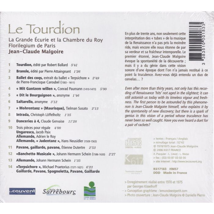 Le Tourdion - Dances of court and village - slide-1