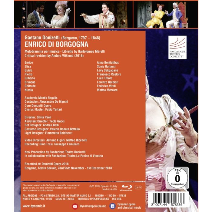 Donizetti: Enrico di Borgogna - slide-1