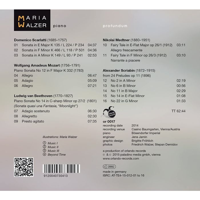 Profundum – Scarlatti, Mozart, Beethoven, Medtner, Scriabin - slide-1