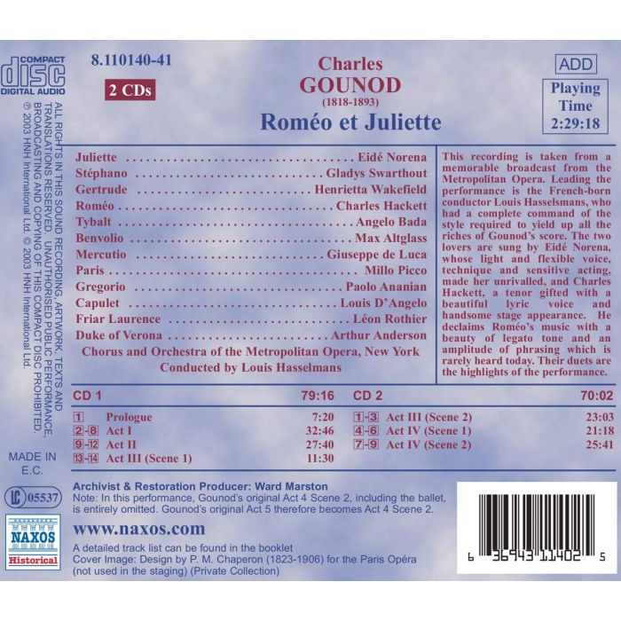 GOUNOUD: Romeo et Juliette (1935) - slide-1