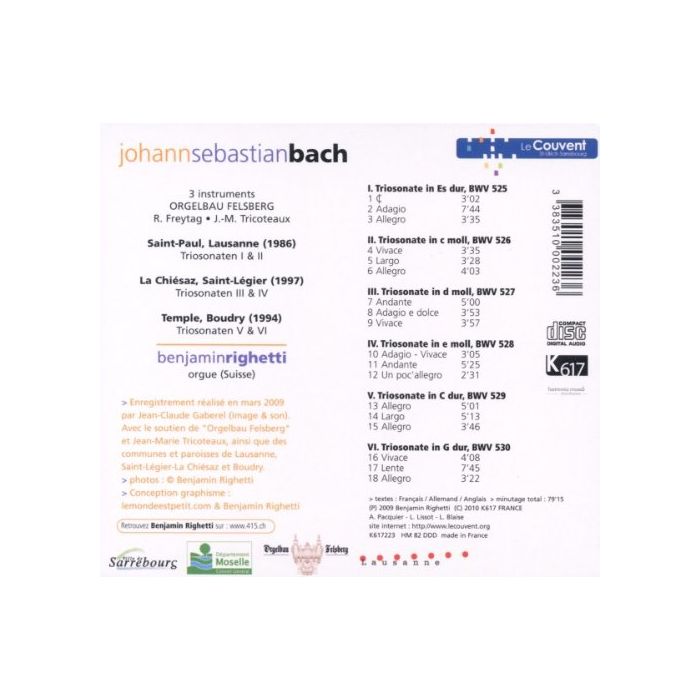 Bach: Triosonaten - slide-1